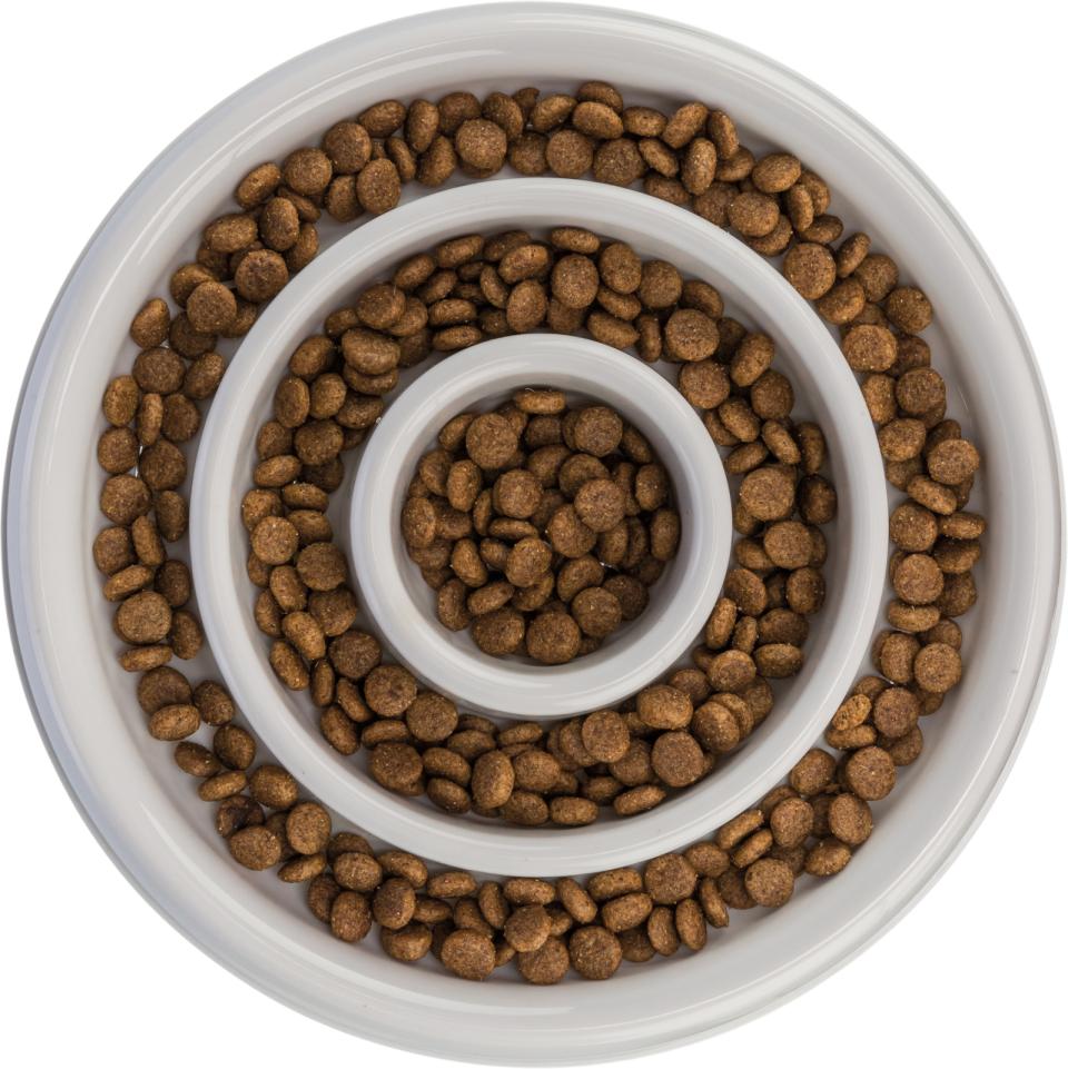 Slow Feeding bowl, plastic/TPR