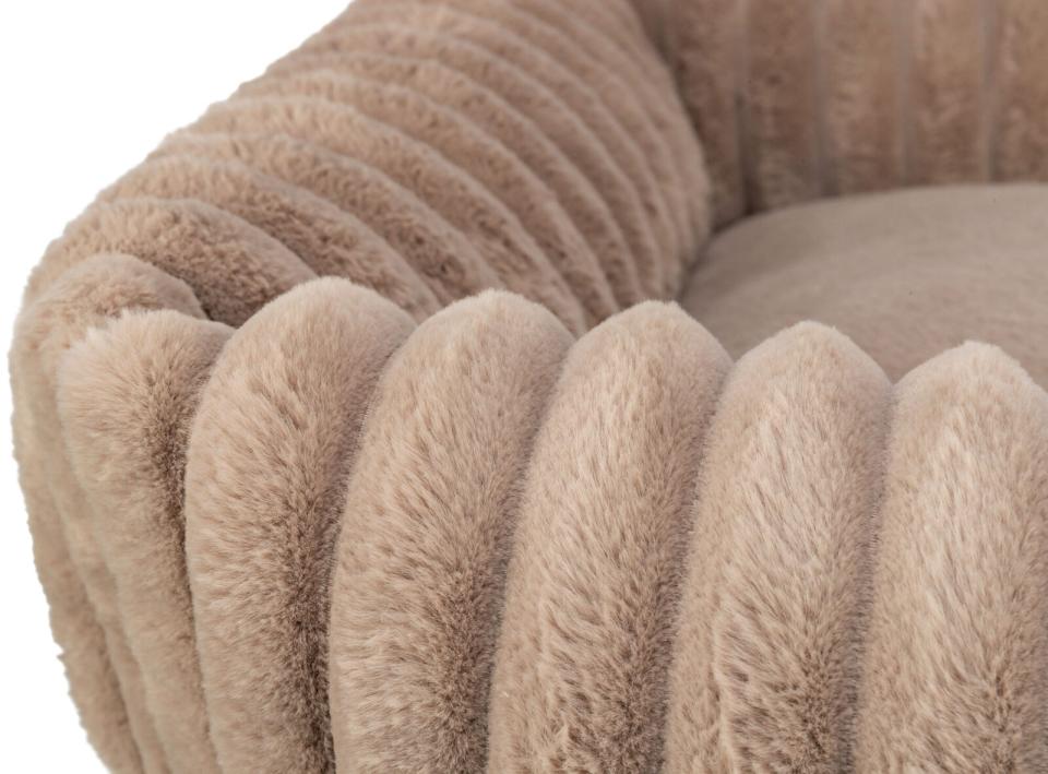 Trixie Lonni seng, firkantet, fløyel fleece