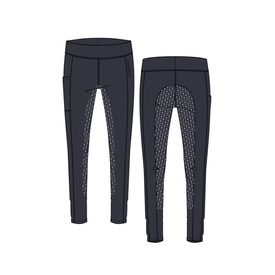 Equipage Molly Glitter tights med fullgrip