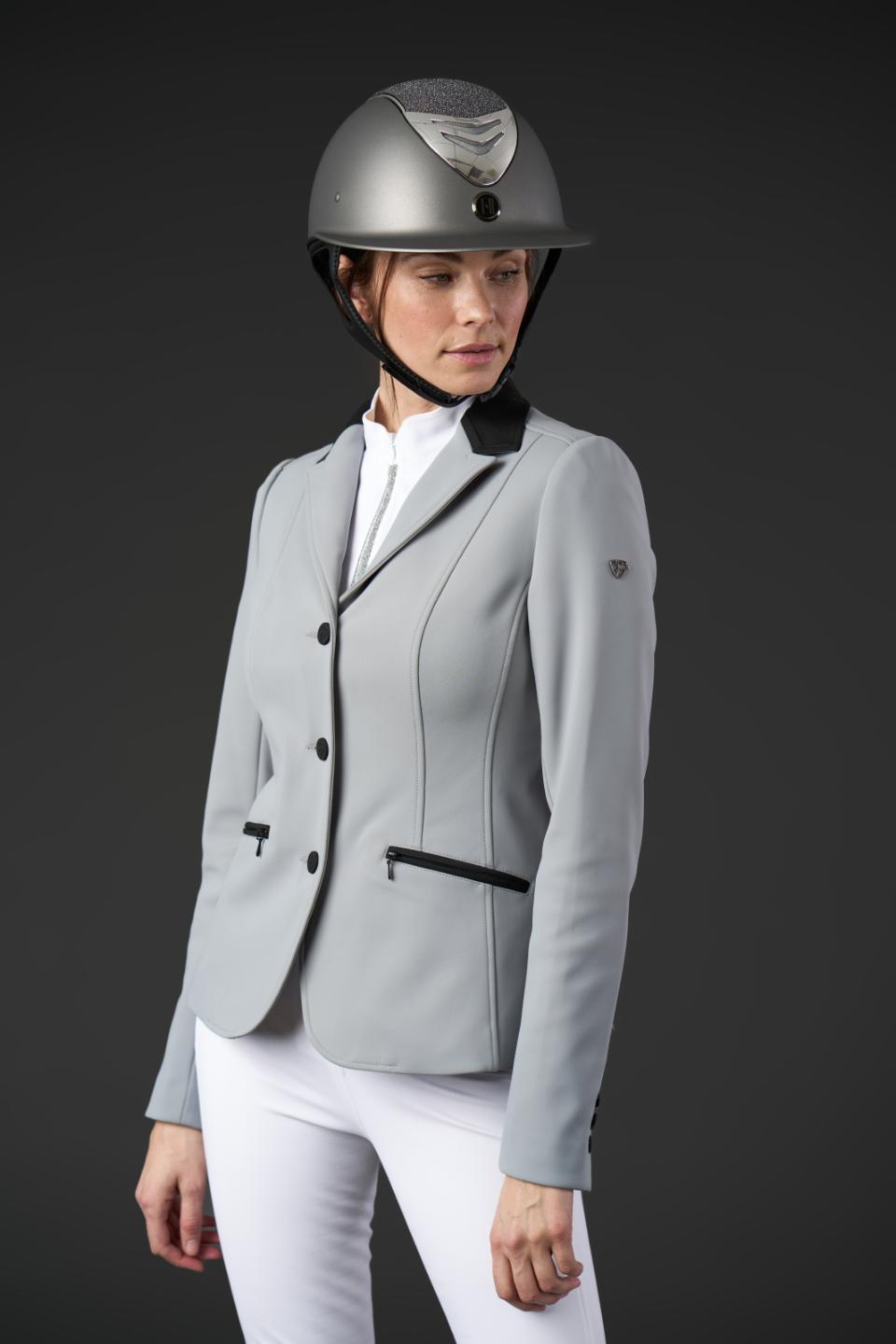 One K Avancé-ridhjälm - Glitter silver