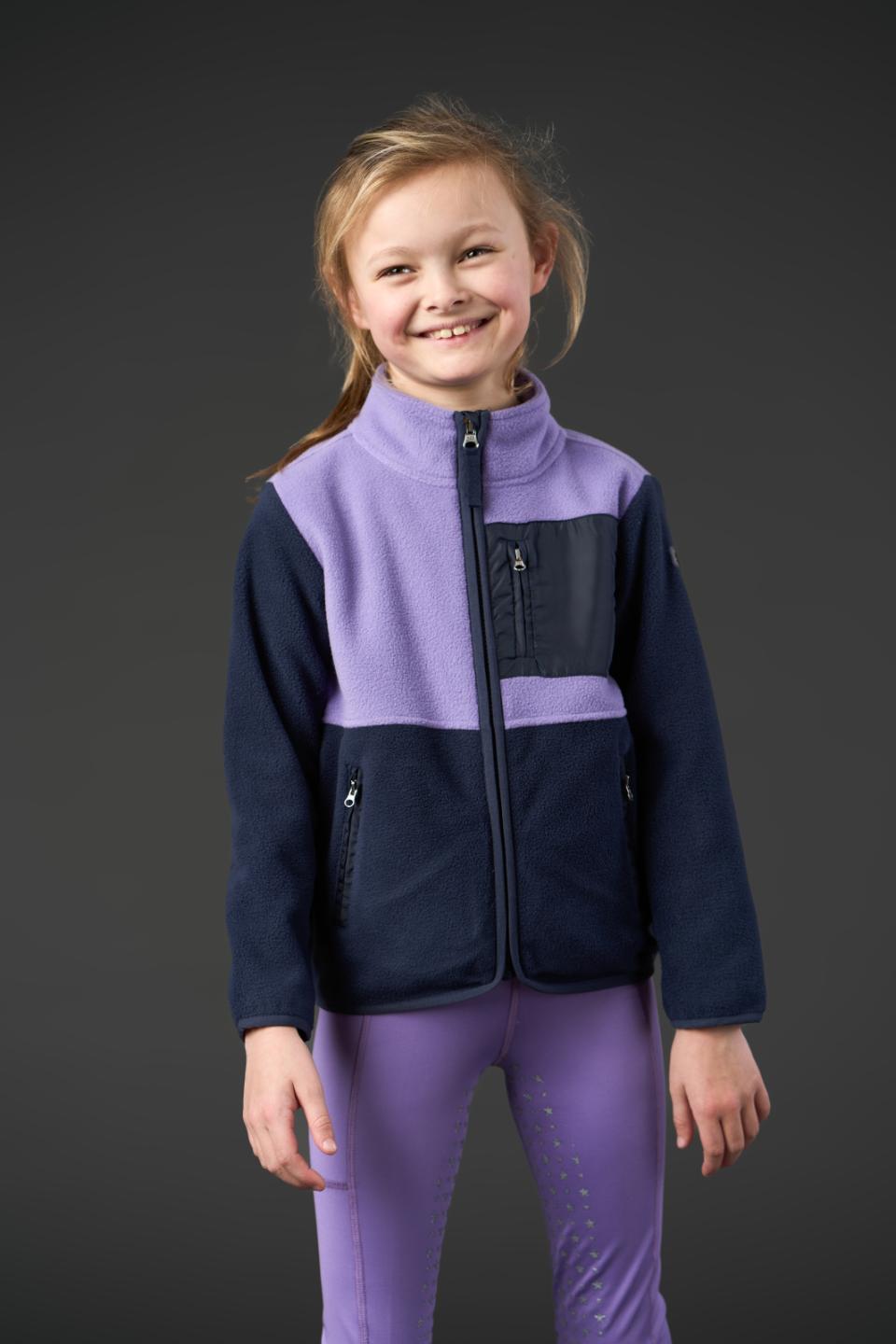 Equipage Allison fleecejacka för barn