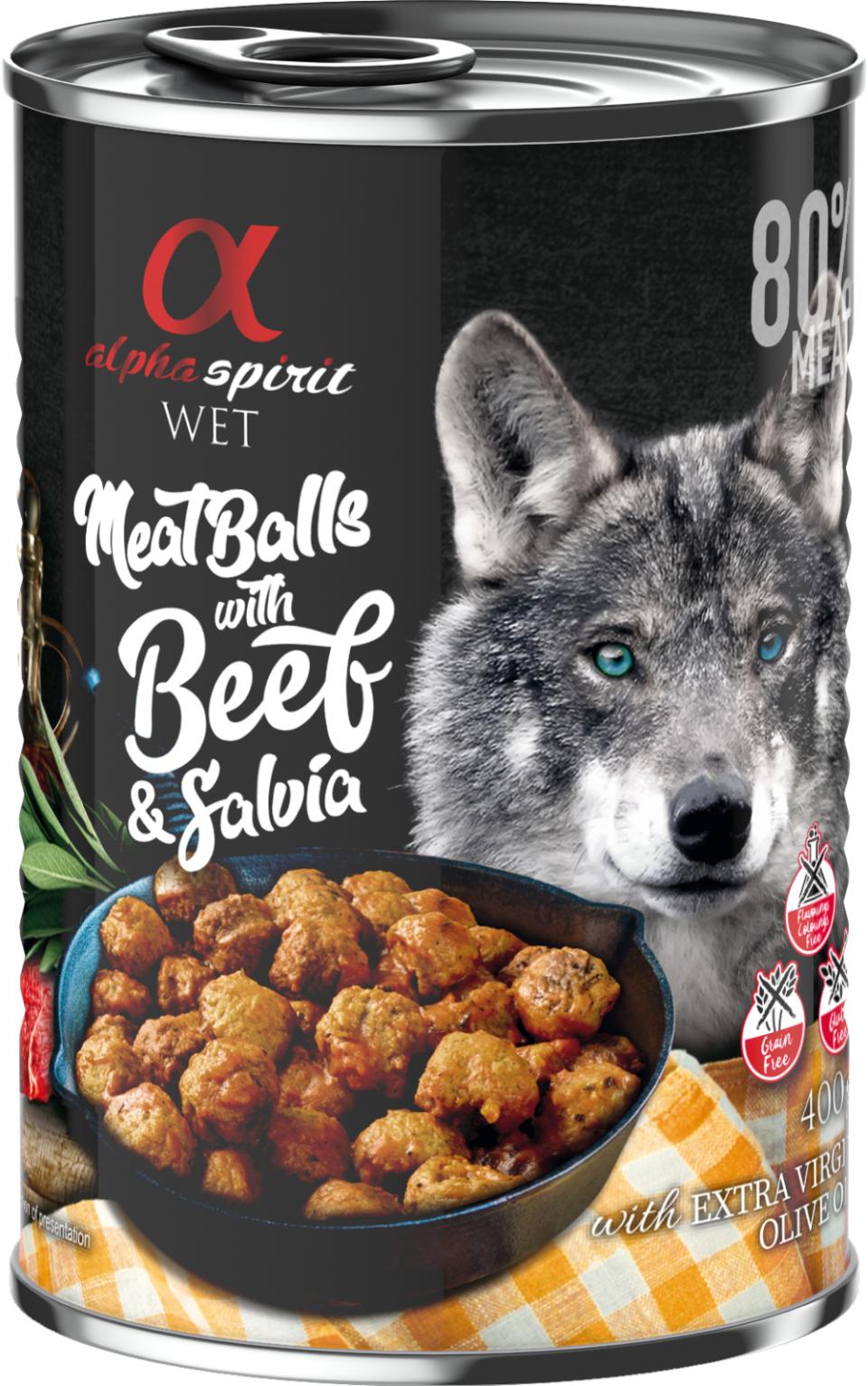 AlphaSpirit Kødboller med oksekød og salvie