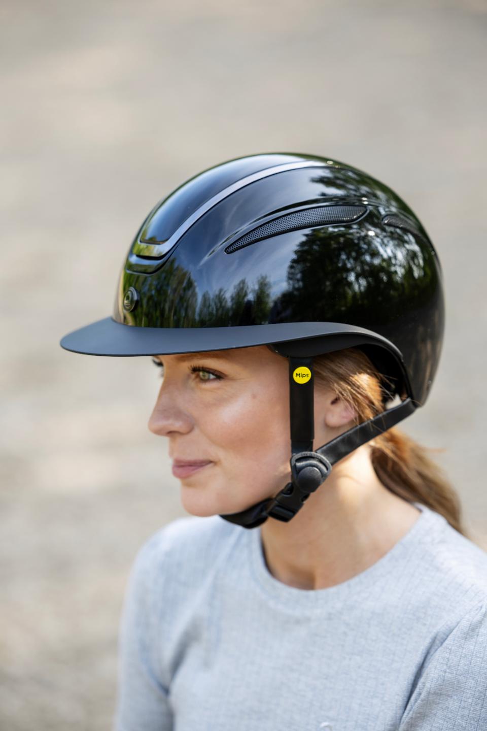 Equipage Mips Guardian ridehjelm Glossy Plain