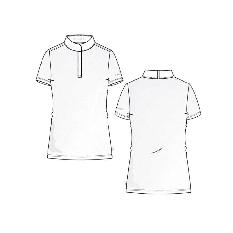 Equipage Maisy kurzärmeliges Turniershirt