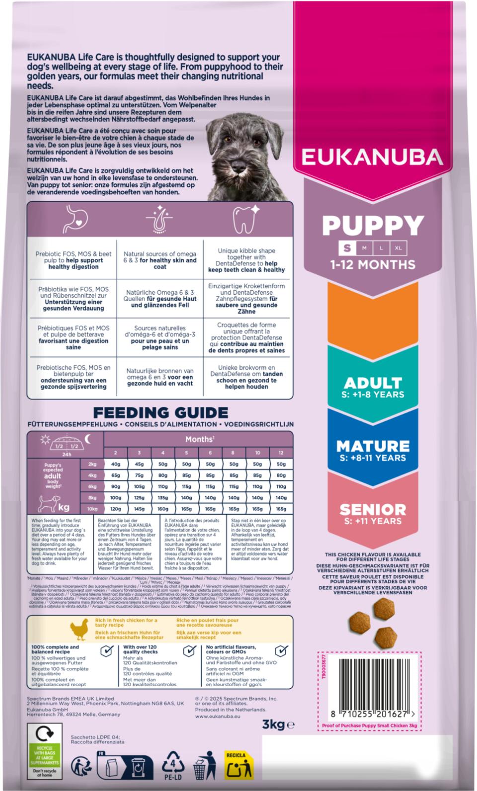 EUKANUBA Puppy Small Breed Chicken