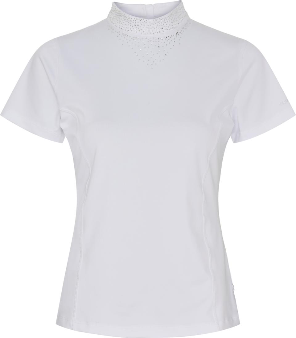 Equipage Tessa kortærmet stævnebluse