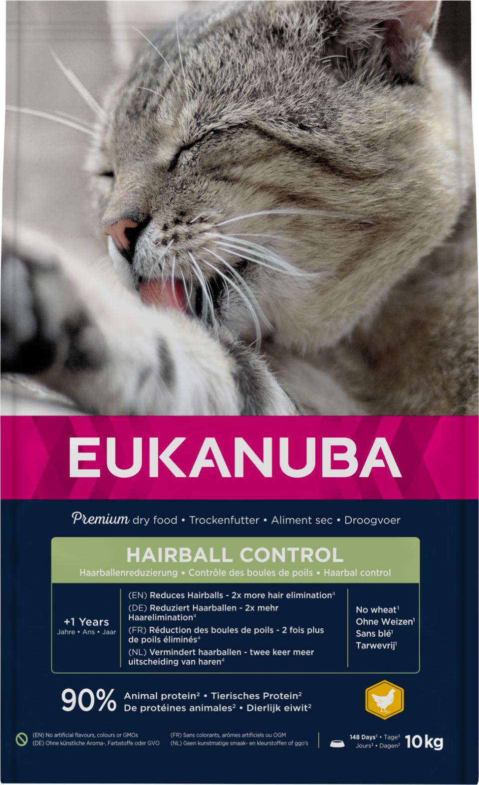 EUKANUBA CAT Adult Hairball Control