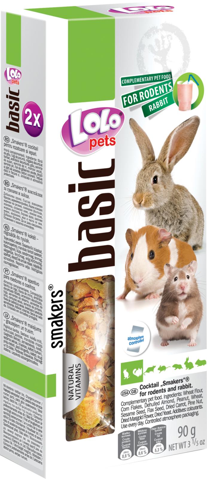 Lolo Pets Frøstænger gnaver/Kanin m. cocktail