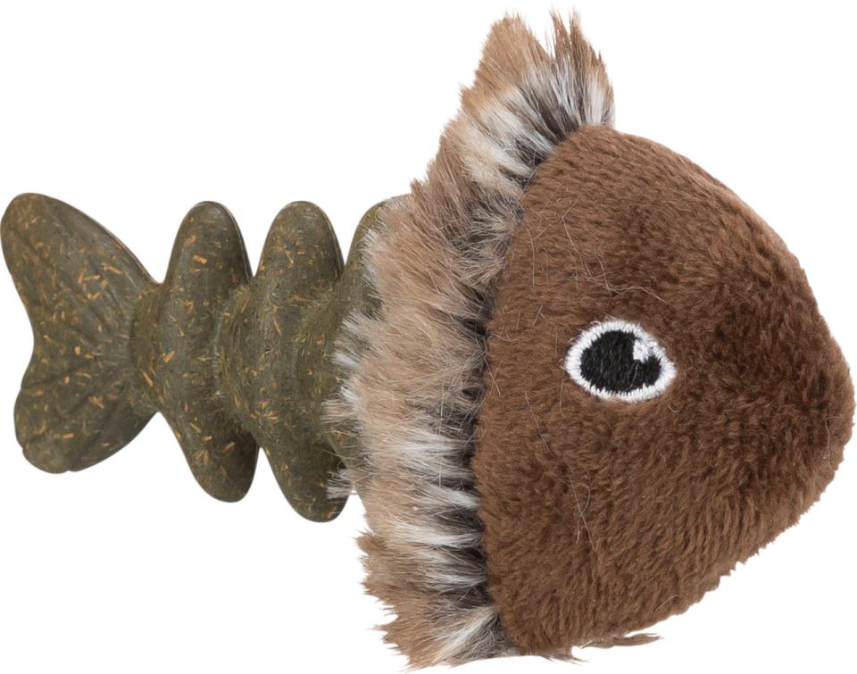 Jolly Paw Fish, plush, catnip