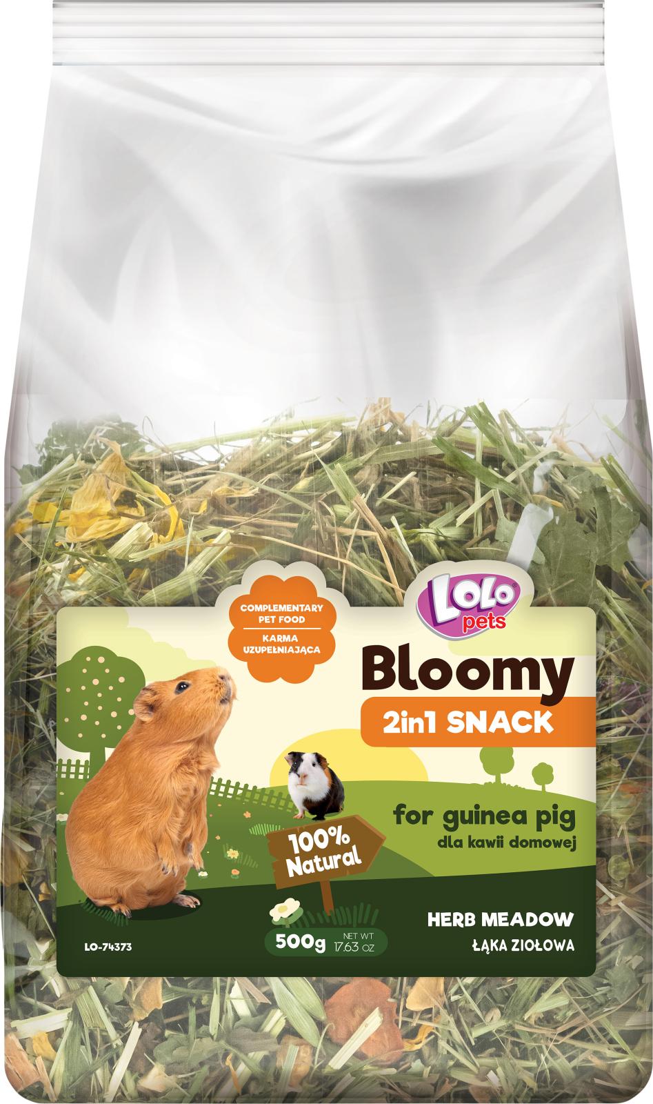 Bloomy 2in1 Snack - urteeng til marsvin