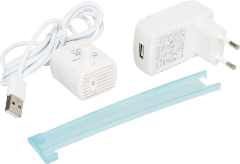 Pumpe og adapter til Bubble Stream