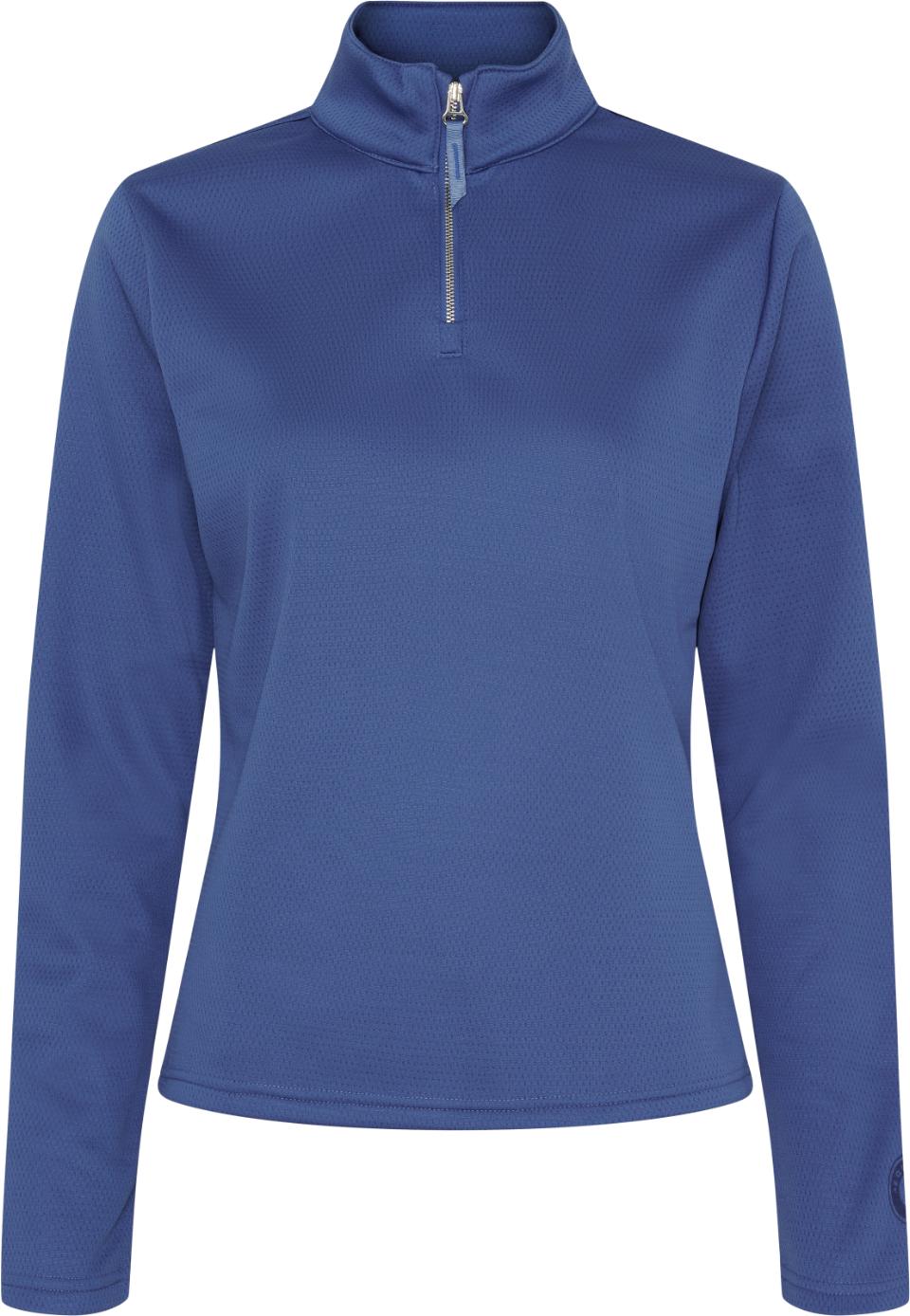 Equipage Scarlet langærmet half-zip rideshirt