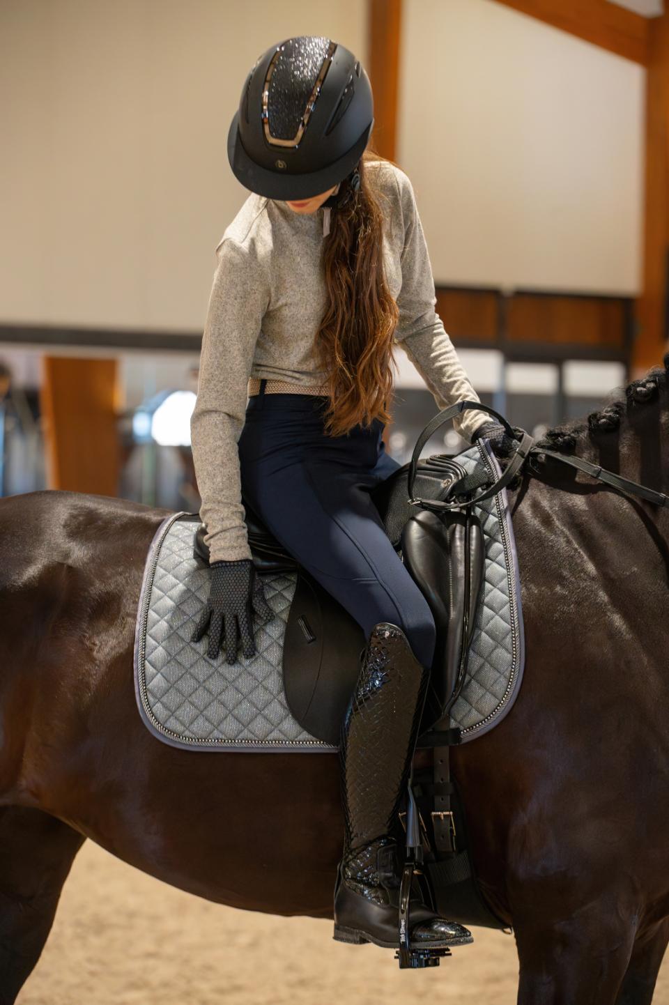 Equipage Saline reflekterende ridehandsker