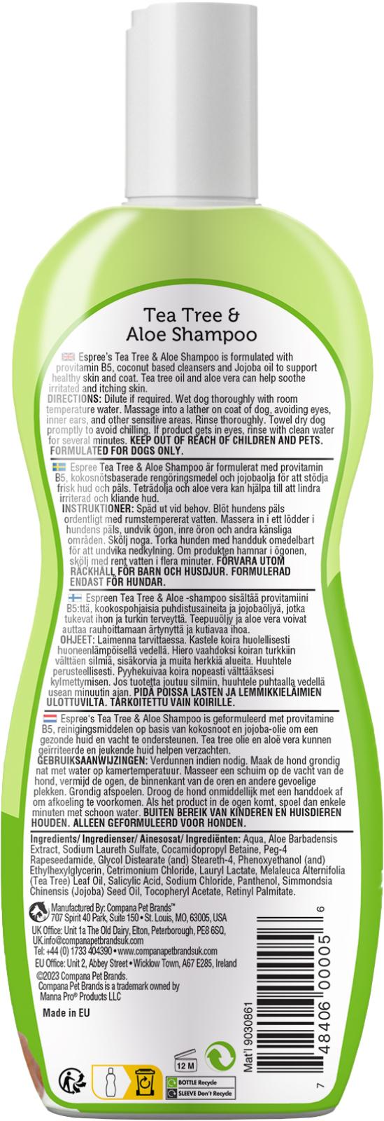 Espree Tea Tree & Aloe medisinsk sjampo