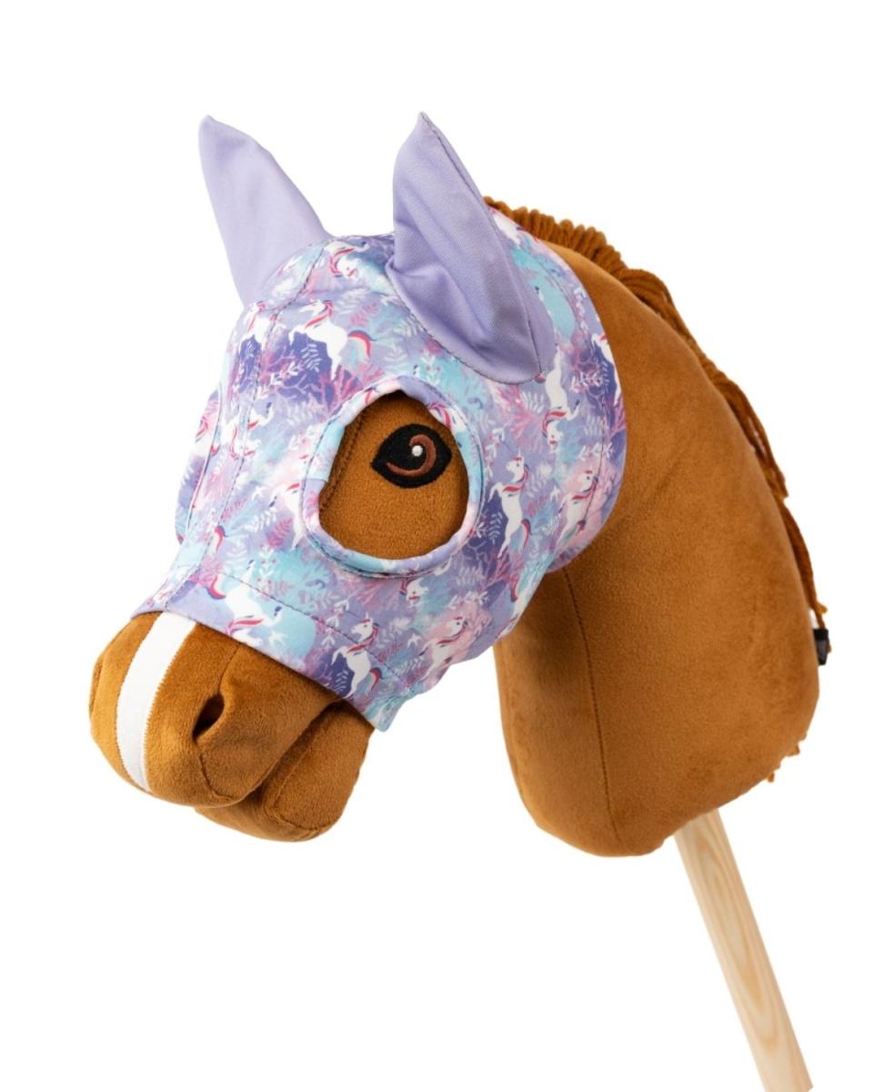 My Hobby Pferderennsport Maske mit Einhorndruck