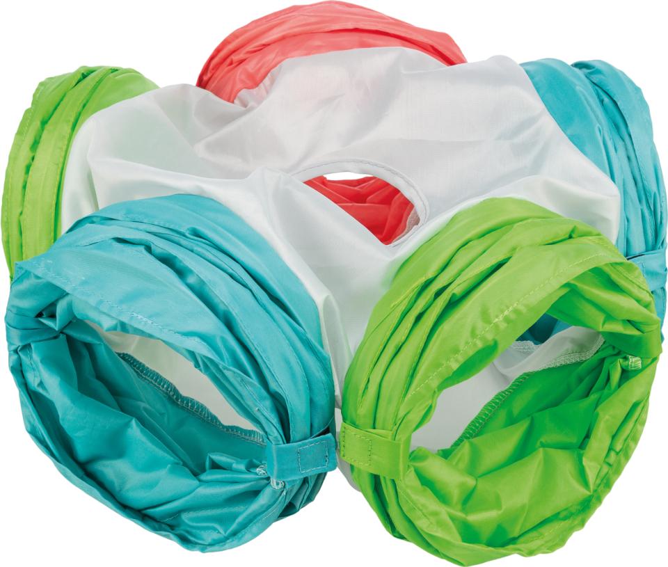 Trixie-leketunnel med 6 innganger