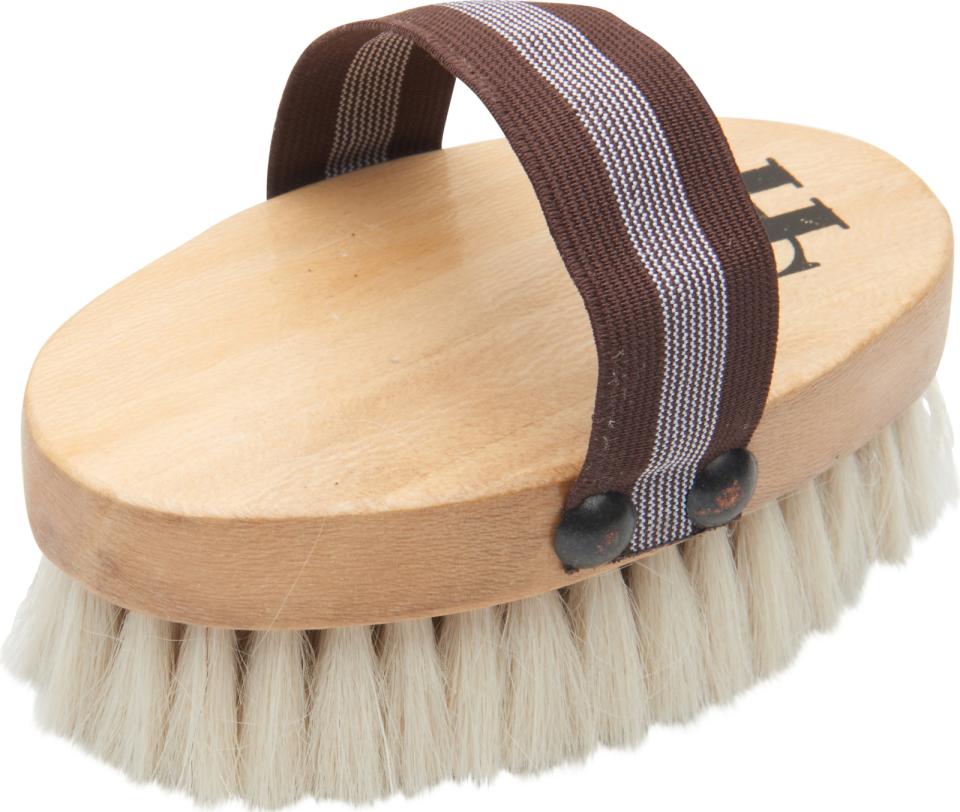 HorseGuard Rygbørste m/gedehår