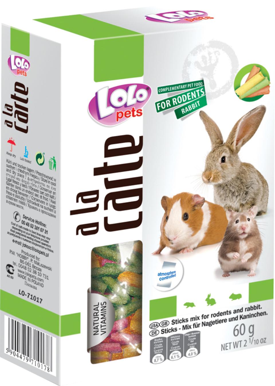 Lolo Pets A la carte - sticks mix