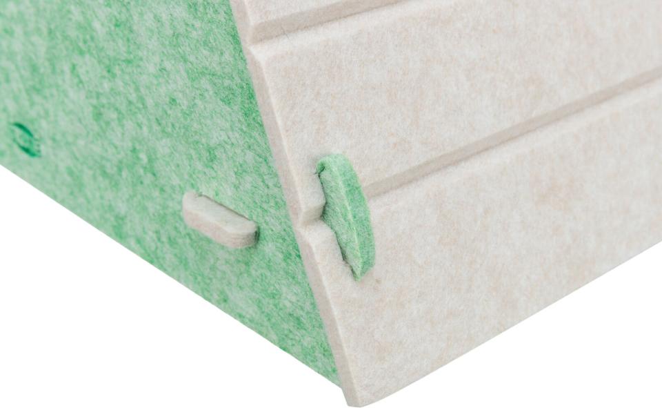 Trixie Lucy kattehule, felt, trekantet