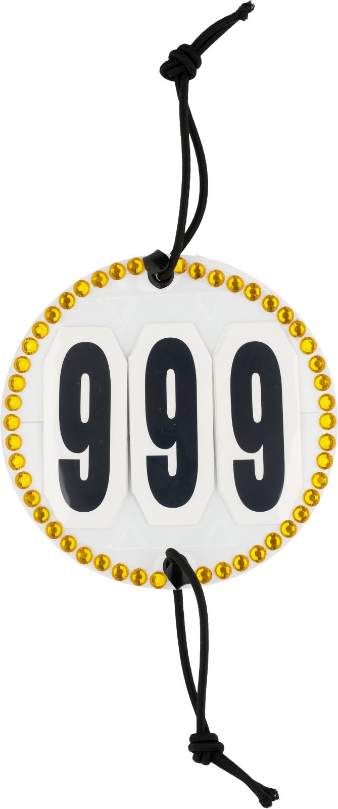 HorseGuard Turniernummer m/kristall