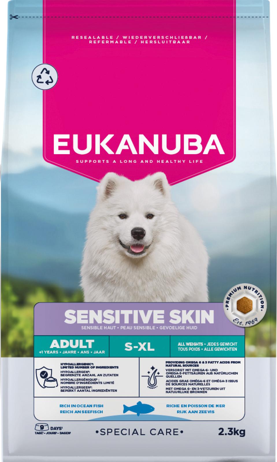 Eukanuba DailyCare Adult All Breeds Sensitive Skin