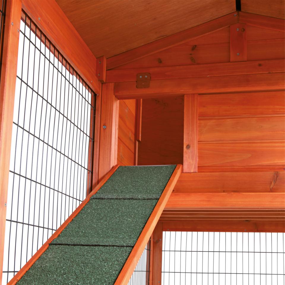 Trixie natura udendørs bur med løbegård