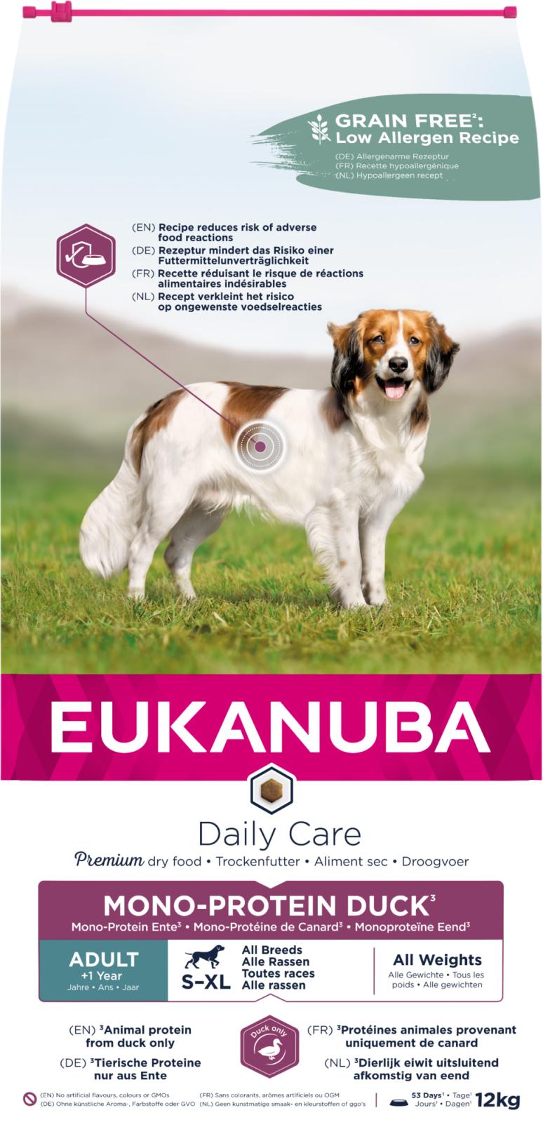 Eukanuba DailyCare Adult All Breeds Mono-Protein And