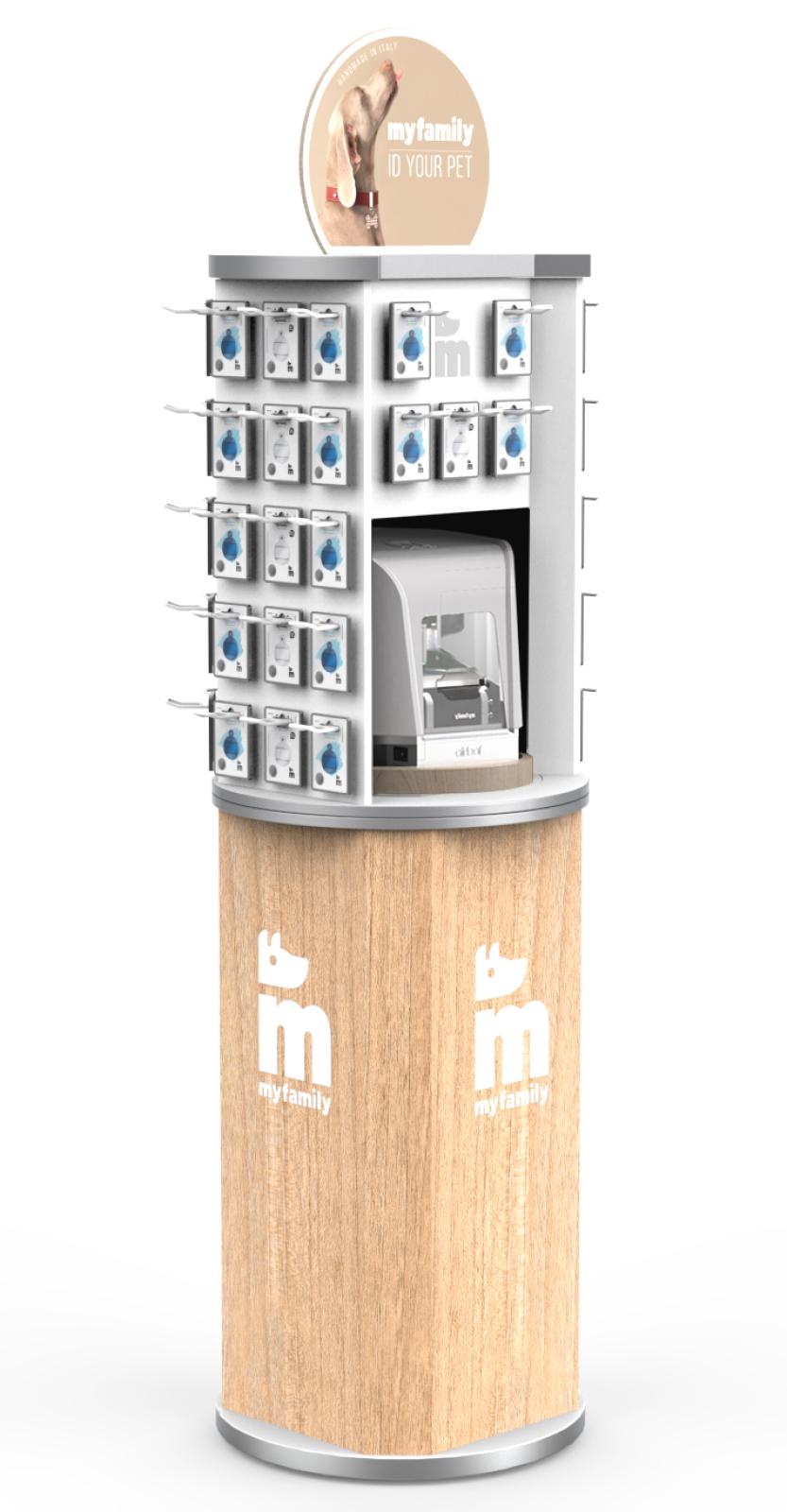 MyFamilyShop Dreje display 60 kroge