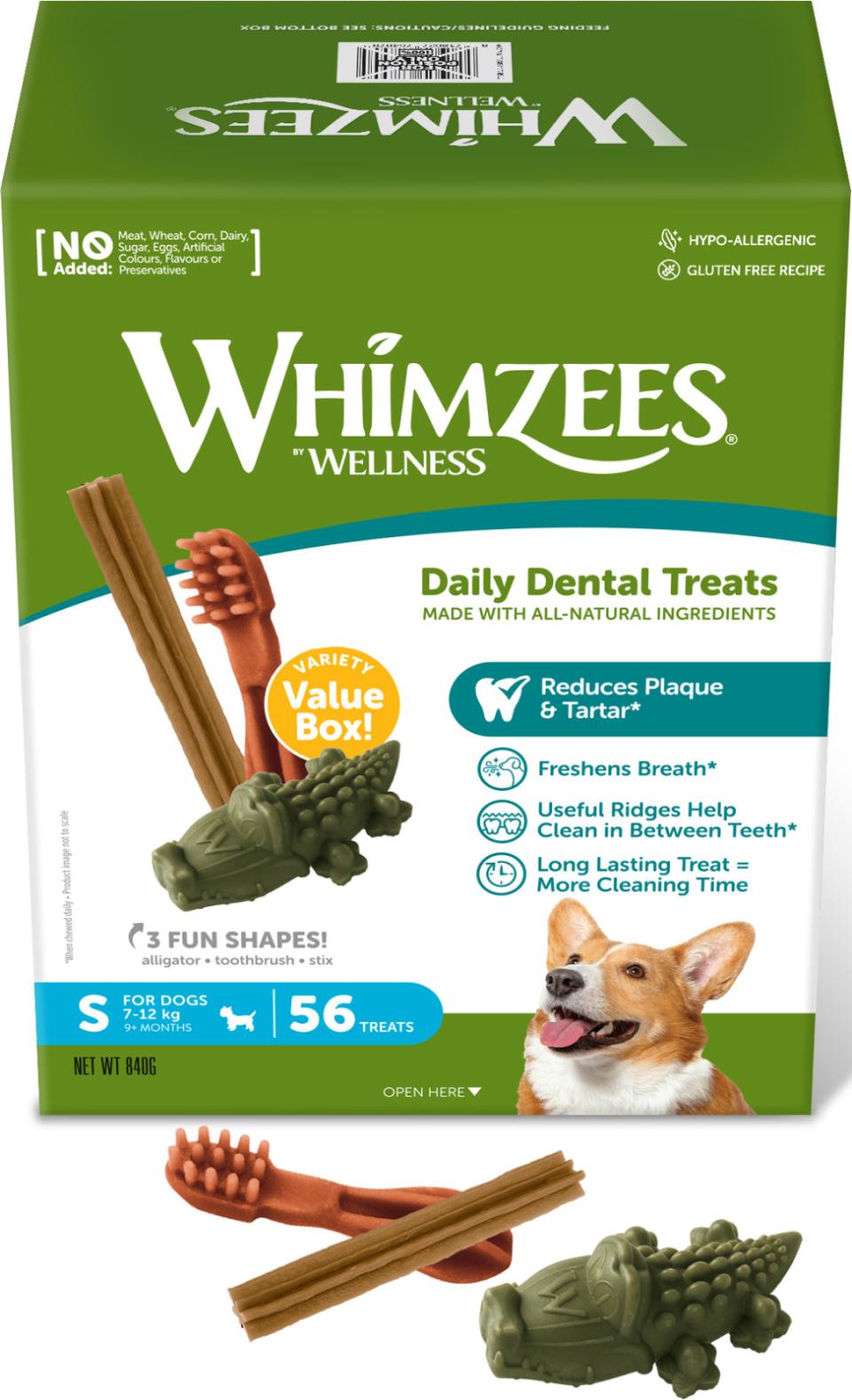 Whimzees Variety S til små hunde