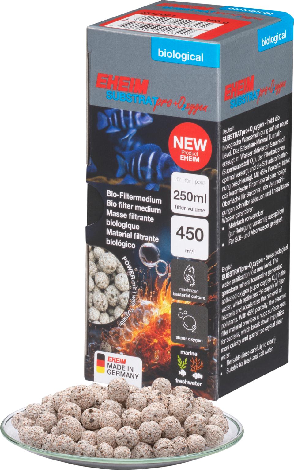 EHEIM SUBSTRATpro + O2xygen filtermateriale