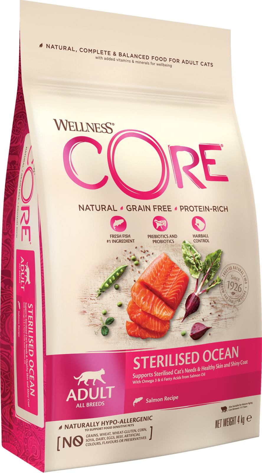 CORE Cat Adult Sterilized Ocean, Laks