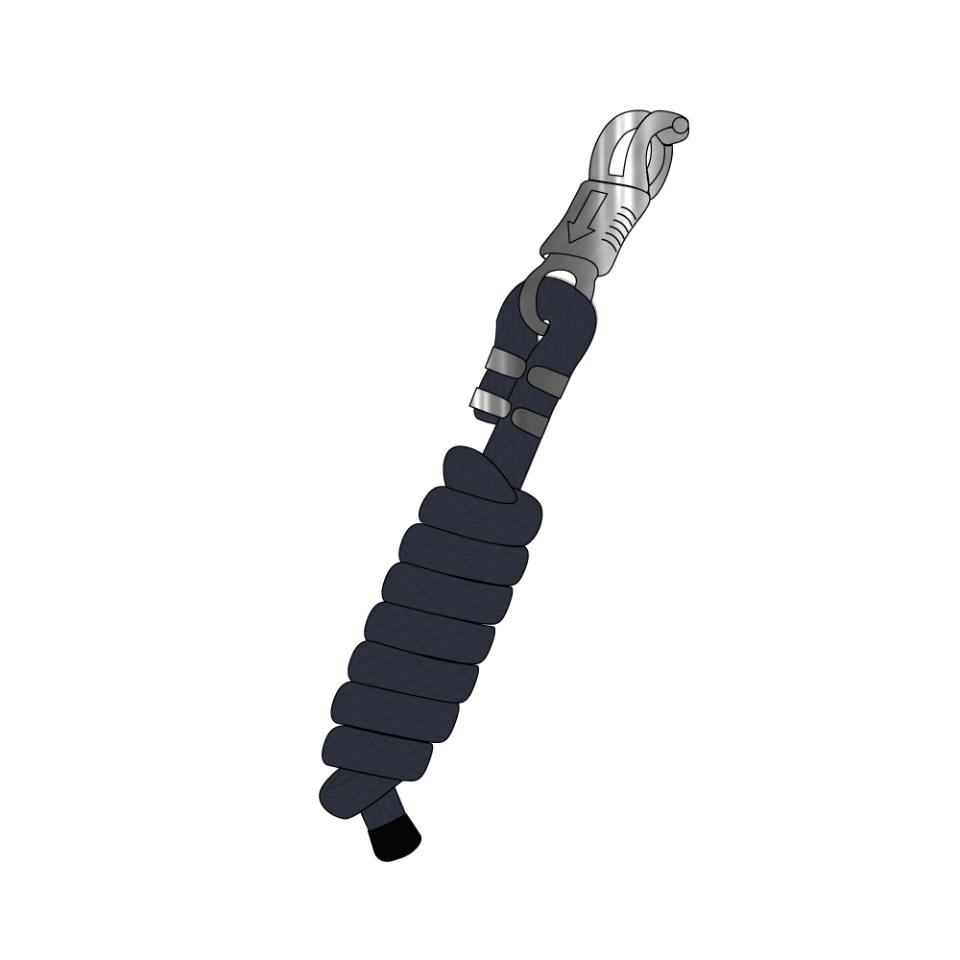 HorseGuard Lai lead rope with panic hook