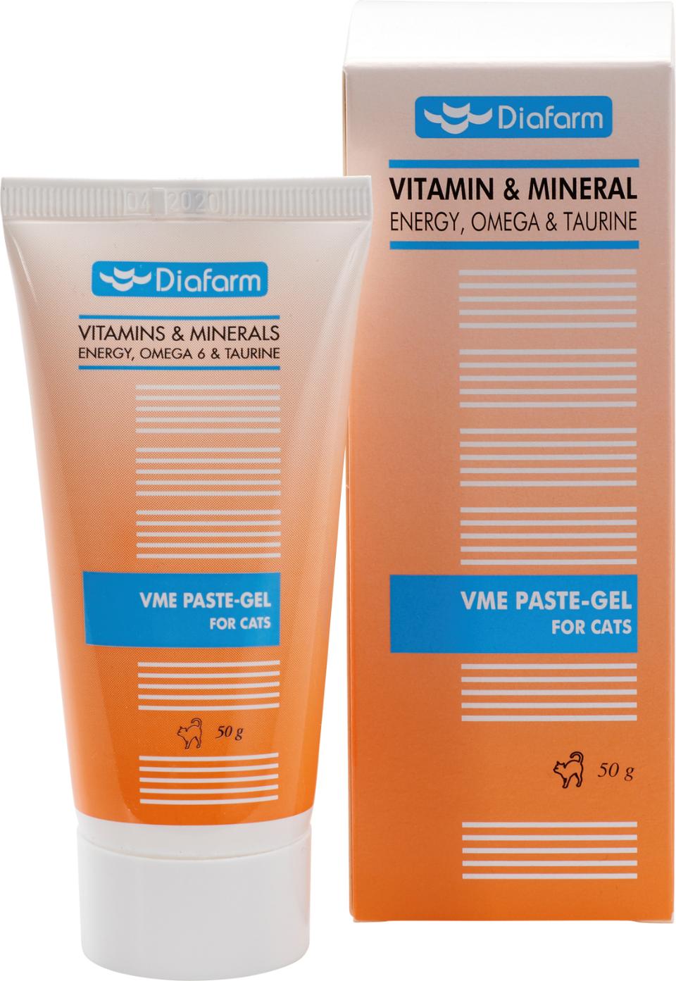 Diafarm Vit/min energy paste-gel + Omega 6