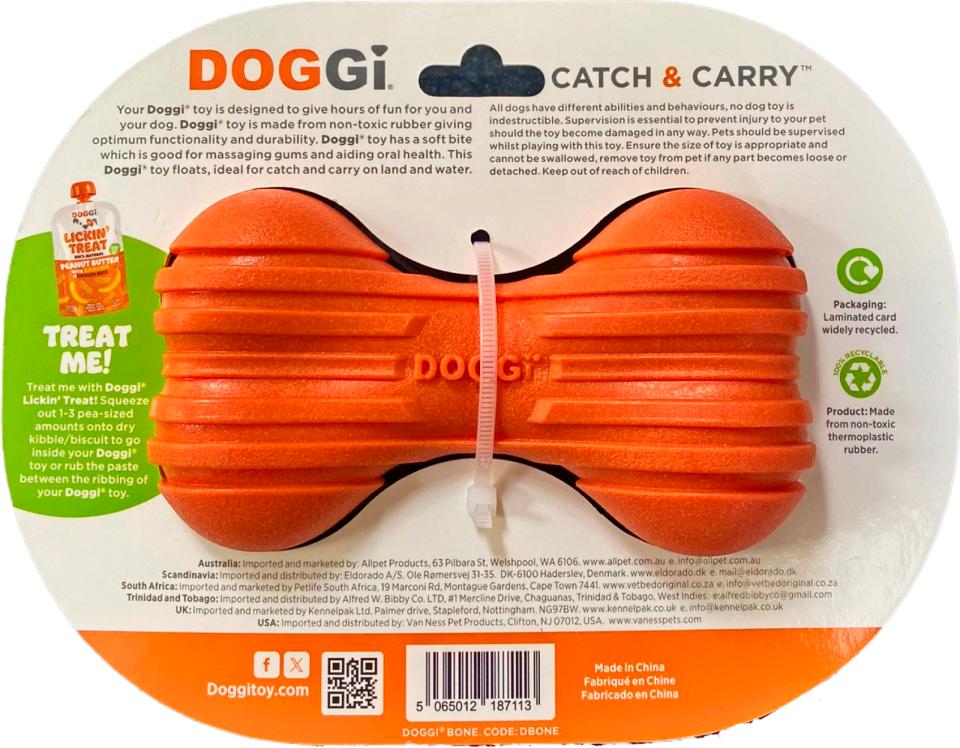 DOGGI Ribbet kødben