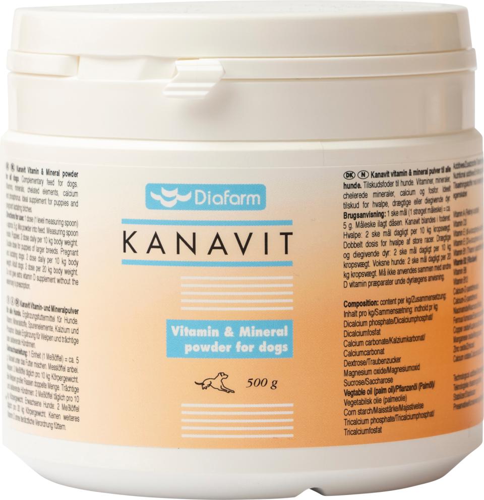Diafarm Kanavit vitamin + mineral pulver