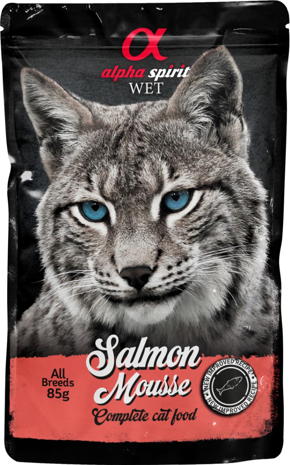 Alpha Spirit Cat Pouch Mousse (skinke)