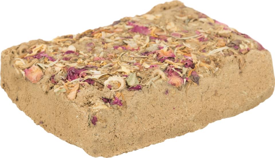 Clay Stone with flowers