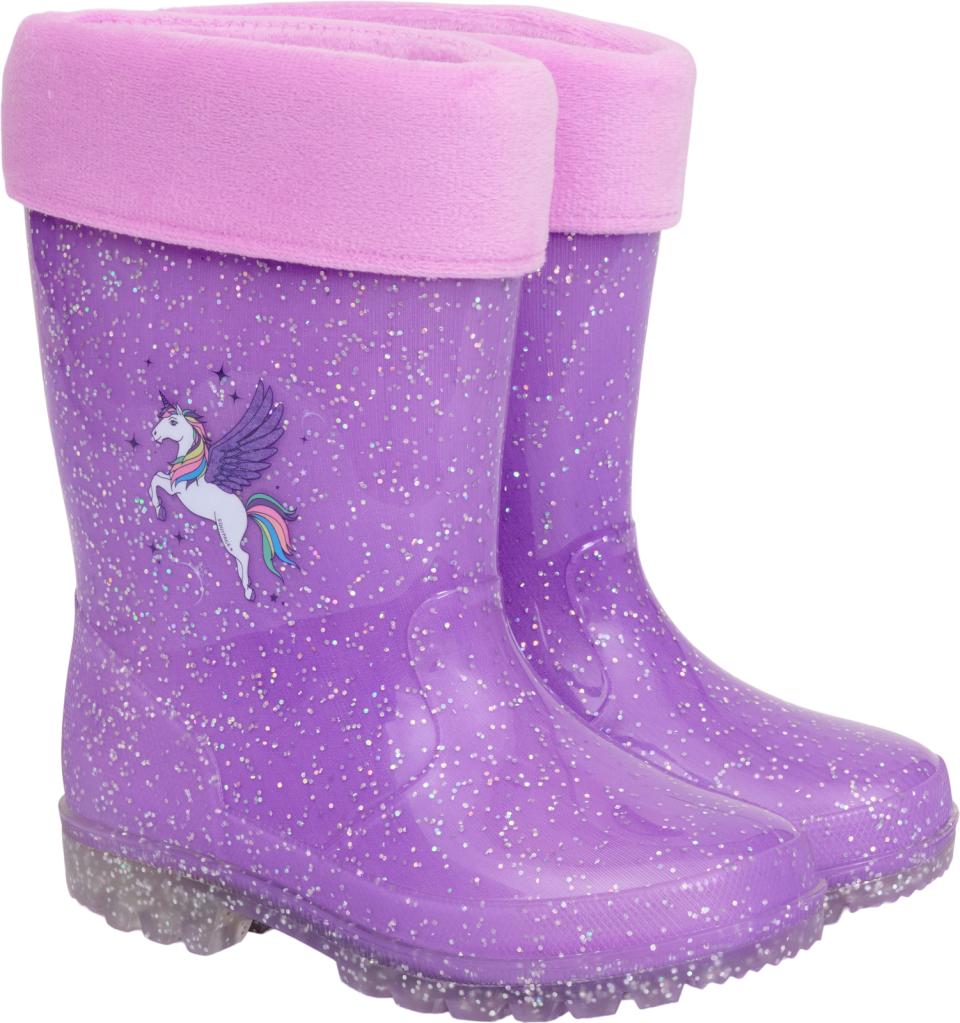 Equipage Light Glitzer-Gummistiefel für Kinder