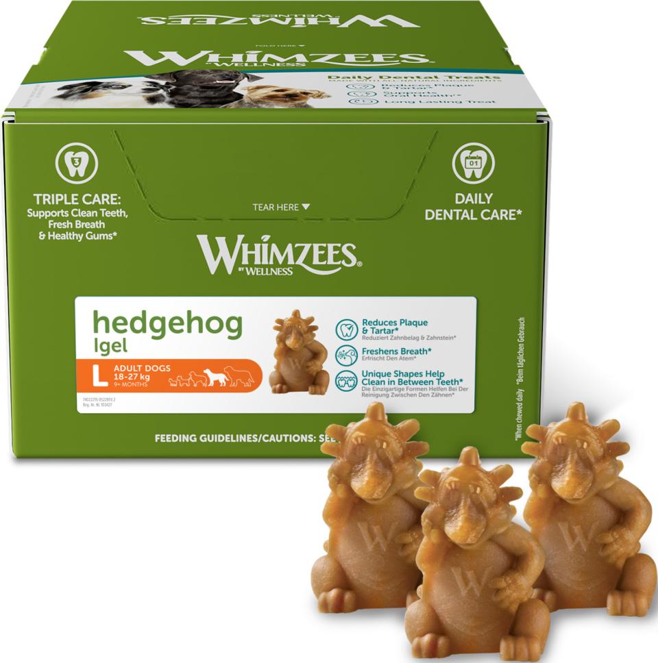 Whimzees Hedgehog til store hunde