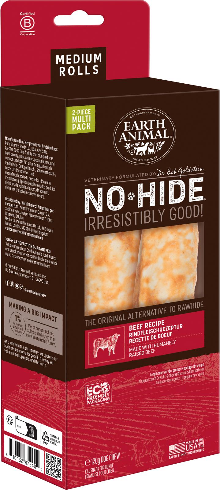 No-Hide Beef Chews - 2 pak