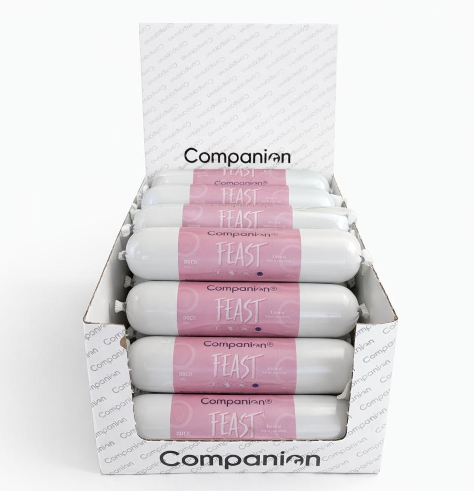 Companion+ FEAST hundefôrpølse , Duck