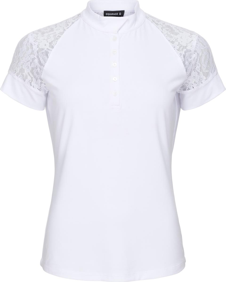 Equipage Brooke kortærmet stævnebluse