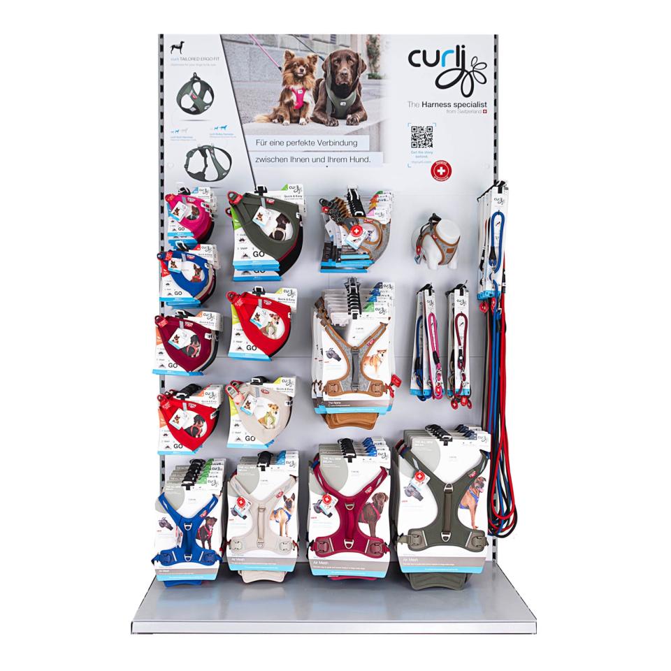 Curli Premium Alpine Stor display , med varer