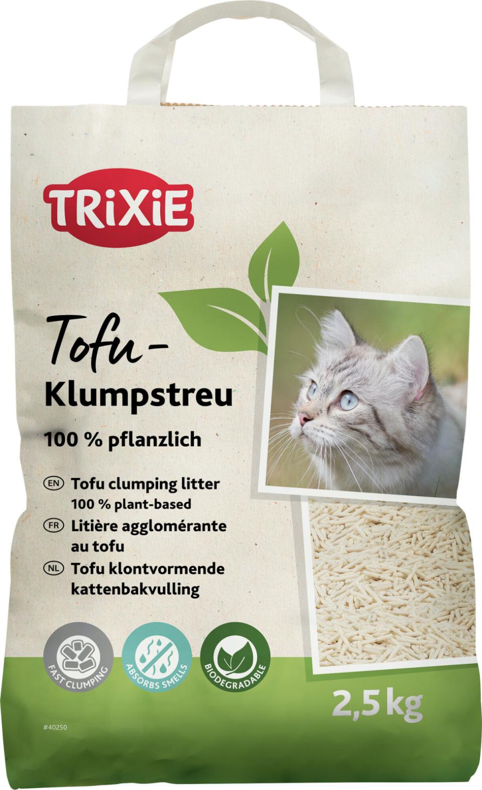 Trixie Tofu Cat litter, kattesand, 100 % plantebasert