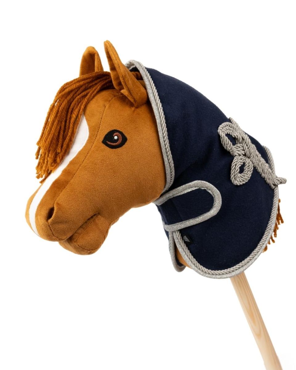 My Hobby Horse fleece-dækken, navy