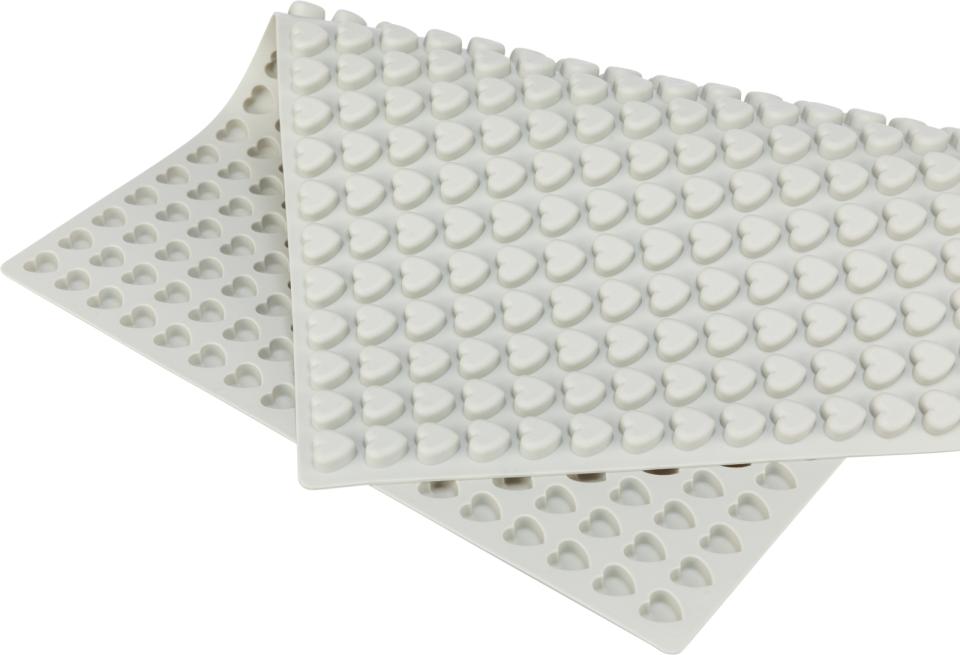 Trixie Bagemåtte i silicone, hjerter