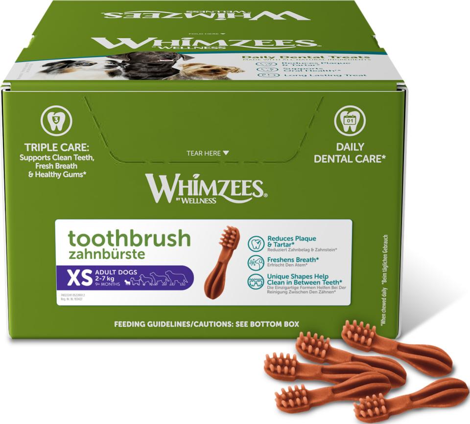 Whimzees Toothbrush Star XS til meget små hunde