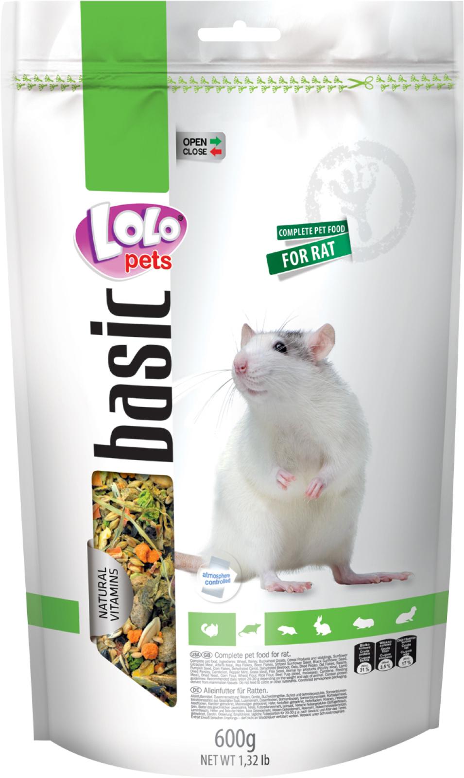 Lolo Pets Rottefoder, komplet, genluk