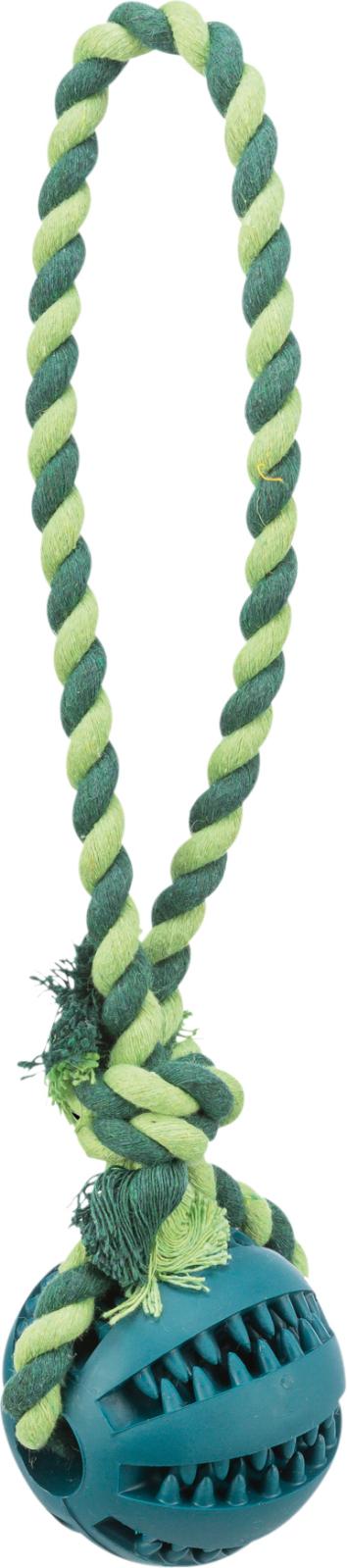 Jolly Paw Naturgummi bold på reb, mintsmag