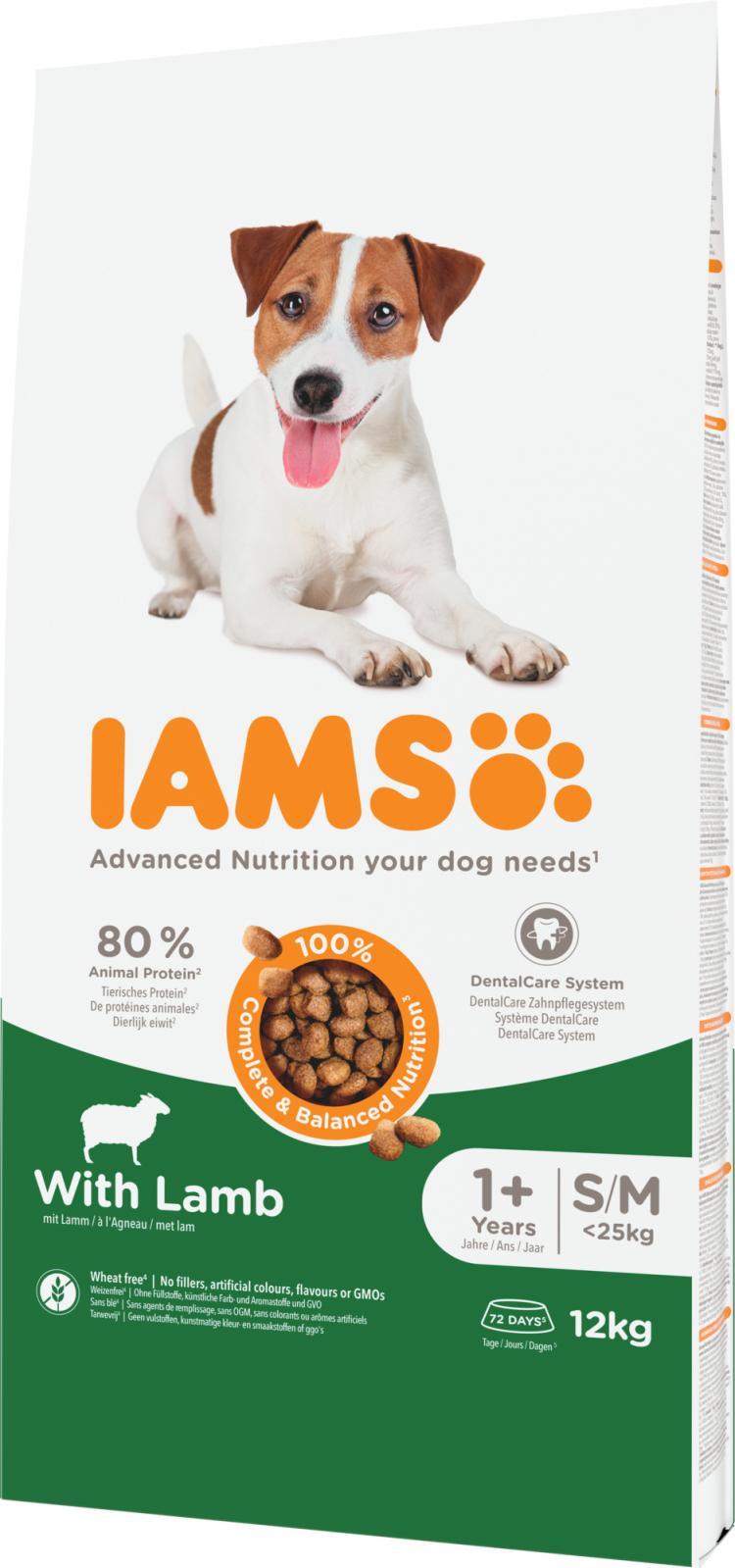 IAMS Adult Small/Medium Breed med lam
